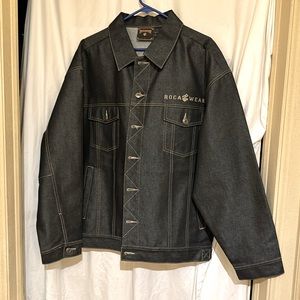 Large Vintage Rocawear Jean Jacket